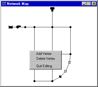 Reshaping a Link in EPANET