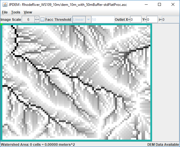 Example Flow Data in JPDEM