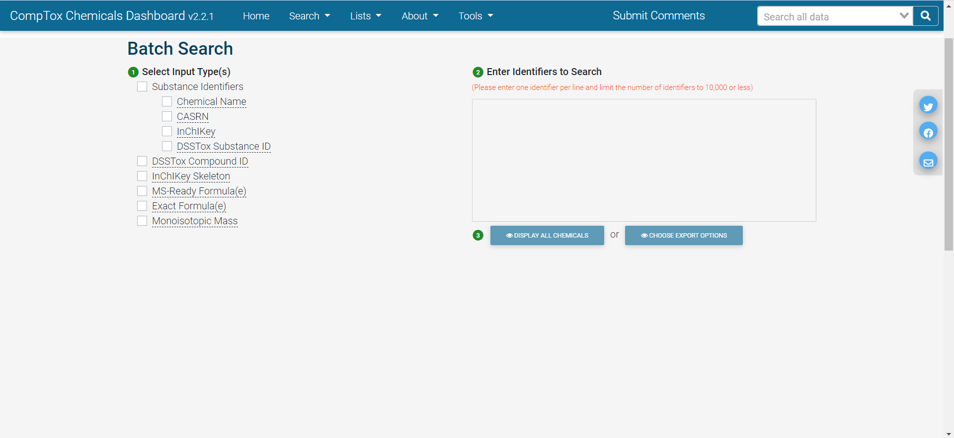 Figure 2: CCD Batch Search